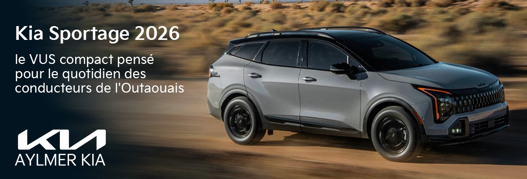 Kia Sportage 2026 : un VUS conçu pour accompagner votre quotidien